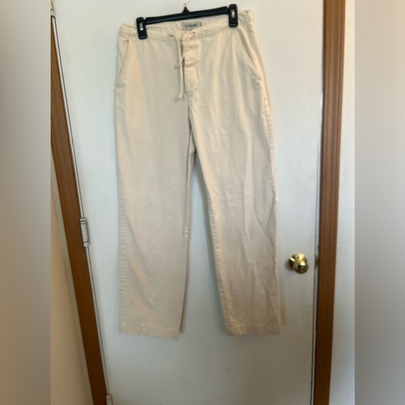 J.crew medium/34 100% cotton khaki pants - Picture 1 of 10